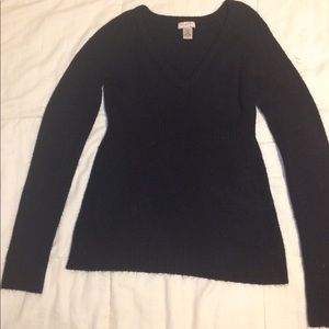 Long Soft Black Arizona Sweater